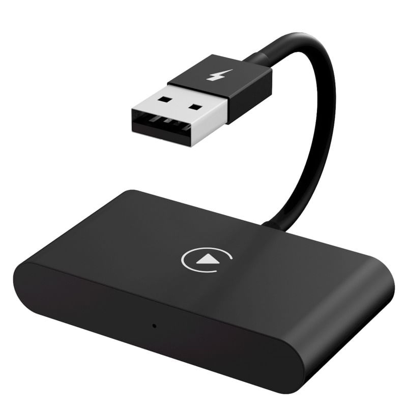 Auto si Moto - Electronice auto - Accesorii electronice auto - Adaptor Wireless Techstar® CTHT-020-2 Pentru Apple CarPlay Si iPhone iOS 10+, Dongle USB-Type C , WiFi 5G, Bluetooth - Infinity.ro