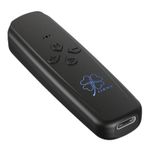 Auto si Moto - Electronice auto - Accesorii electronice auto - Transmitator receptor portabil 2 in 1 Techstar® M27, Compatibil Bluetooth 5.0, Reincarcabil, USB, AUX 3.5 mm, TV, PC - Infinity.ro