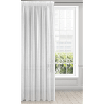 Casa si Gradina - Textile si covoare - Perdele si draperii - Perdele - Perdea ADEL cu tesatura de plasa fina, model orizontal, alb,140 x 270 cm - Infinity.ro