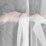 Casa si Gradina - Textile si covoare - Perdele si draperii - Perdele - Perdea ADEL cu tesatura de plasa fina, model orizontal, alb,140 x 270 cm - Infinity.ro