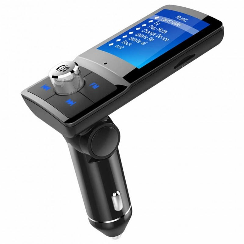 Modulator FM Transmitator Auto Techstar® BC45 Bluetooth 4.2 Dual USB ...