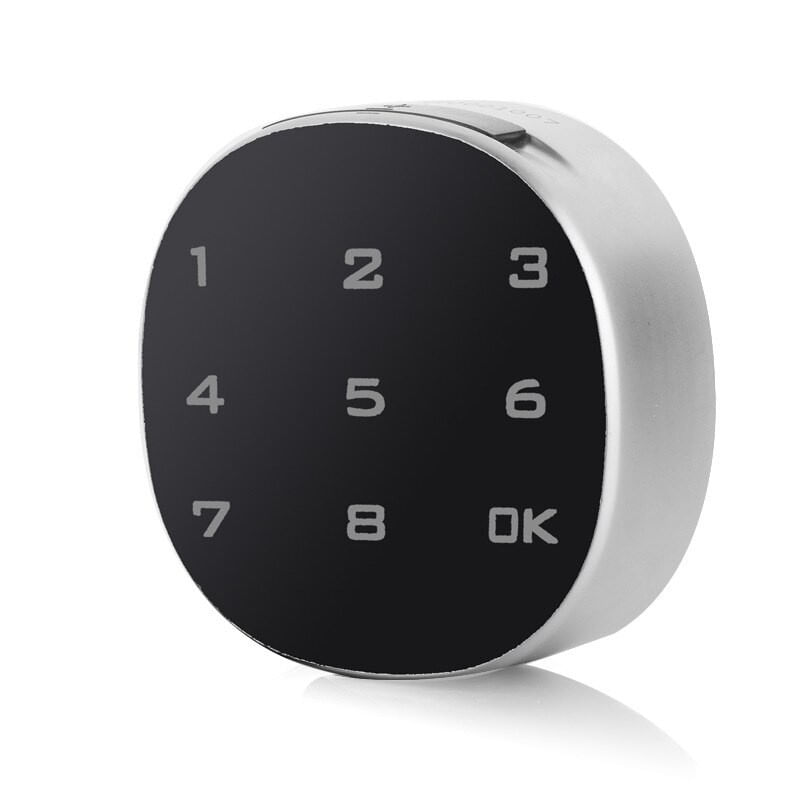 Casa si Gradina - Constructii - Feronerie si accesorii - Broaste si yale - Incuietoare Inteligenta Techstar®, Touch Screen Digital, 20mm, Alarma, Cod, Alimentare CR2023 si MicroUSB - Infinity.ro