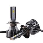 Auto si Moto - Electrice auto - Iluminare si semnalizare - Becuri auto - Set 2 LED-Uri Auto Techstar® V8, H7, 120W, 12-24V, 15000 Lumeni, 6000K, Unghi Fascicul 360°, CSP 3570, Canbus, Radiator - Infinity.ro