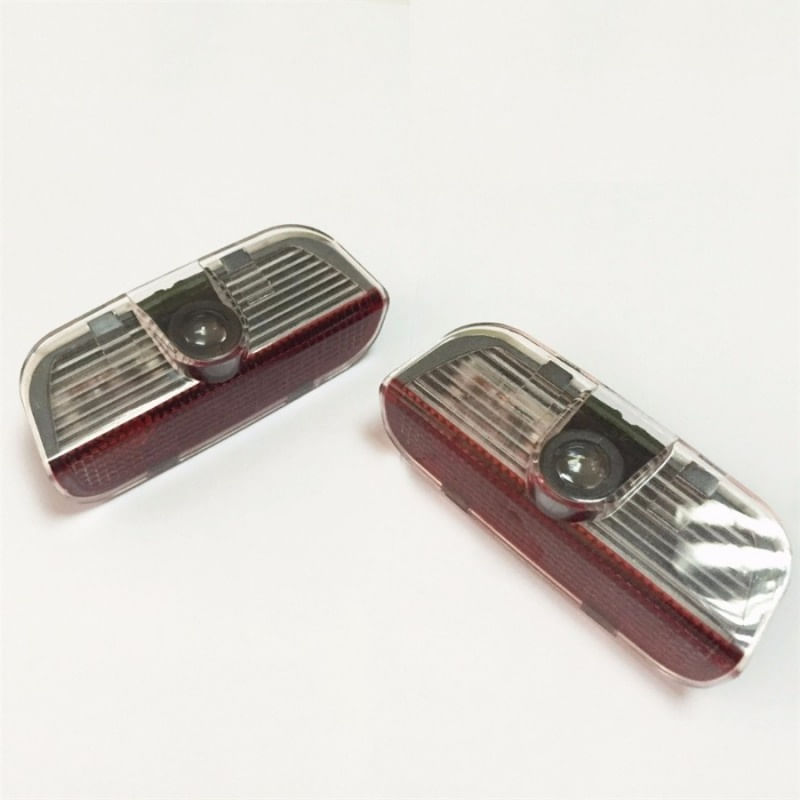 Casa si Gradina - Corpuri si surse de iluminat - Iluminat comercial si industrial - Proiectoare si lampi de lucru - Set 2 Bucati Emblema Logo LED Portiera dedicata Marca Auto SKODA - Infinity.ro