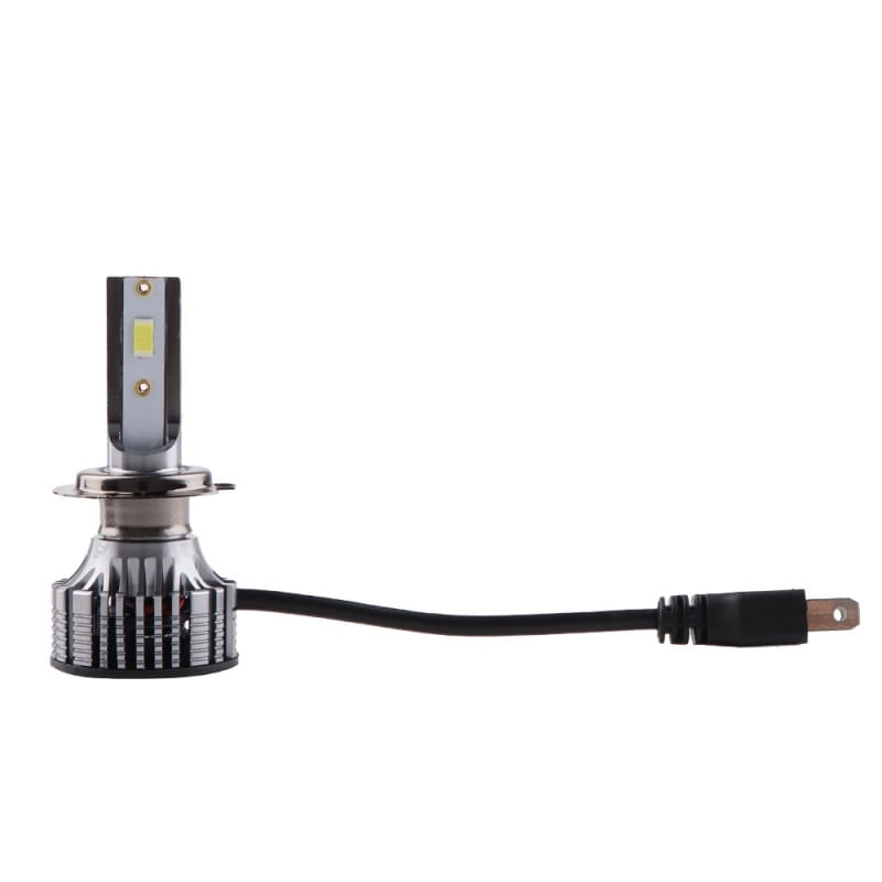 Auto si Moto - Electrice auto - Iluminare si semnalizare - Becuri auto - Set 2 LED-Uri Auto Techstar® V8, H7, 120W, 12-24V, 15000 Lumeni, 6000K, Unghi Fascicul 360°, CSP 3570, Canbus, Radiator - Infinity.ro
