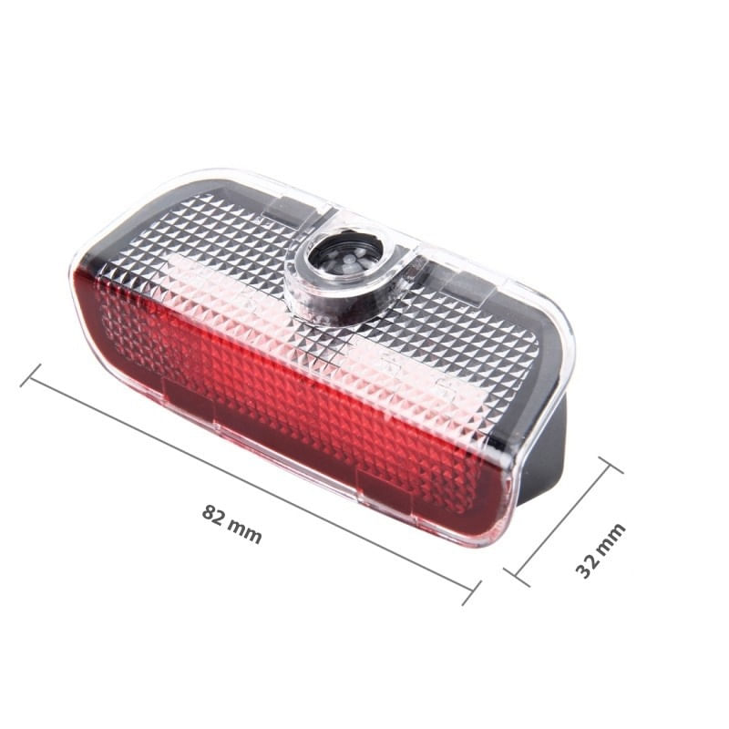 Casa si Gradina - Corpuri si surse de iluminat - Iluminat comercial si industrial - Proiectoare si lampi de lucru - Set 2 Bucati Emblema Logo LED Portiera dedicata Marca Auto SKODA - Infinity.ro