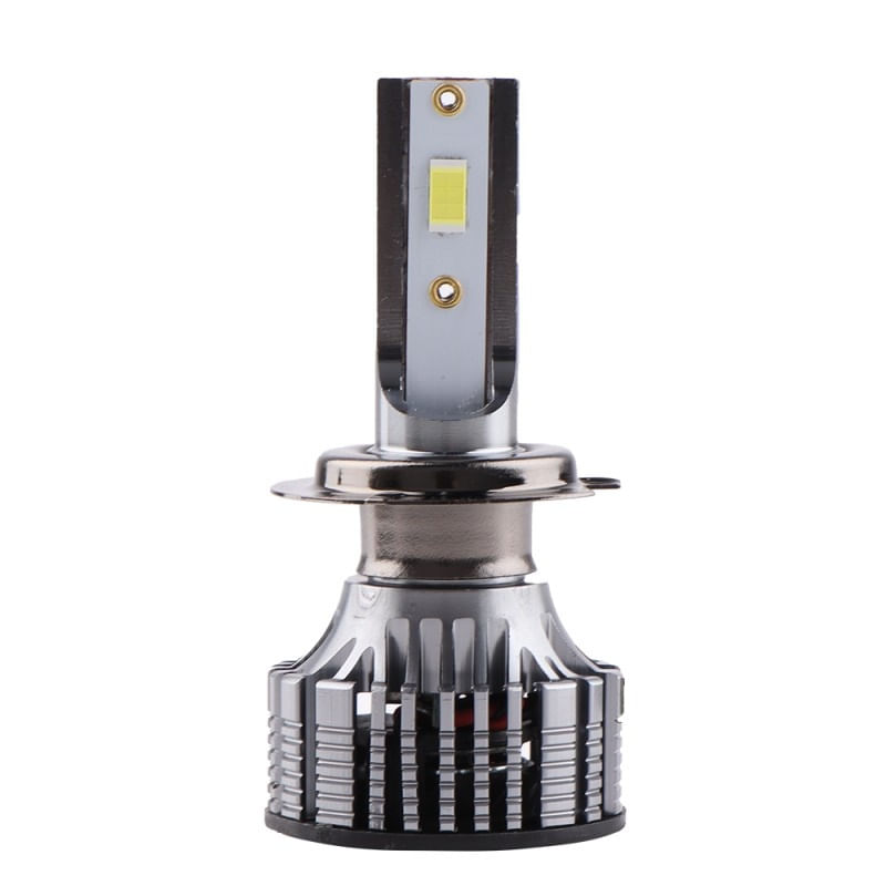 Auto si Moto - Electrice auto - Iluminare si semnalizare - Becuri auto - Set 2 LED-Uri Auto Techstar® V8, H7, 120W, 12-24V, 15000 Lumeni, 6000K, Unghi Fascicul 360°, CSP 3570, Canbus, Radiator - Infinity.ro