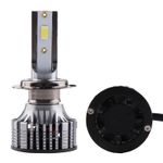 Auto si Moto - Electrice auto - Iluminare si semnalizare - Becuri auto - Set 2 LED-Uri Auto Techstar® V8, H7, 120W, 12-24V, 15000 Lumeni, 6000K, Unghi Fascicul 360°, CSP 3570, Canbus, Radiator - Infinity.ro