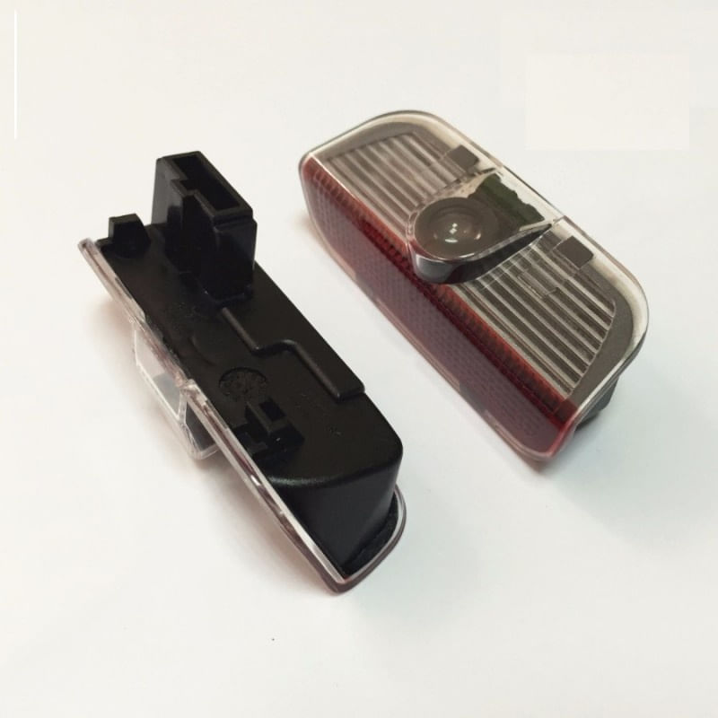 Casa si Gradina - Corpuri si surse de iluminat - Iluminat comercial si industrial - Proiectoare si lampi de lucru - Set 2 Bucati Emblema Logo LED Portiera dedicata Marca Auto SKODA - Infinity.ro
