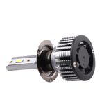 Auto si Moto - Electrice auto - Iluminare si semnalizare - Becuri auto - Set 2 LED-Uri Auto Techstar® V8, H7, 120W, 12-24V, 15000 Lumeni, 6000K, Unghi Fascicul 360°, CSP 3570, Canbus, Radiator - Infinity.ro