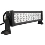 Casa si Gradina - Corpuri si surse de iluminat - Iluminat comercial si industrial - Proiectoare si lampi de lucru - Bara proiectoare LED Auto Offroad Techstar® PNB2, 72W, 12V-24V, 6000 K, 5280 Lumeni, IP 67, 36 cm, Flood Beam 60° cu - Infinity.ro