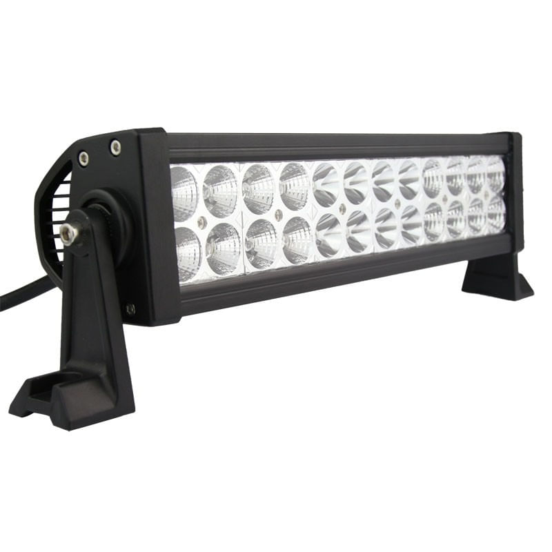 Casa si Gradina - Corpuri si surse de iluminat - Iluminat comercial si industrial - Proiectoare si lampi de lucru - Bara proiectoare LED Auto Offroad Techstar® PNB2, 72W, 12V-24V, 6000 K, 5280 Lumeni, IP 67, 36 cm, Flood Beam 60° cu - Infinity.ro