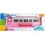 Jucarii, Copii si Bebe - Jucarii si jocuri - Jucarii de rol - Instrumente muzicale de jucarie - Orga electronica little musician cu microfon, roz - Infinity.ro