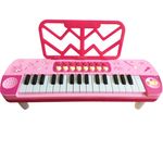 Jucarii, Copii si Bebe - Jucarii si jocuri - Jucarii de rol - Instrumente muzicale de jucarie - Orga electronica little musician cu microfon, roz - Infinity.ro