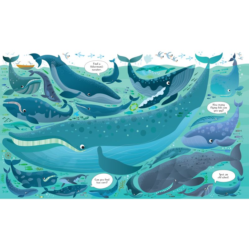 Jucarii, Copii si Bebe - Jucarii si jocuri - Jocuri si puzzle - Puzzle - Set Puzzle si Carte - Under the Sea Usborne Books - Infinity.ro