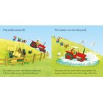 Jucarii, Copii si Bebe - Jucarii si jocuri - Jocuri si puzzle - Puzzle - Set 3 Puzzle + Carte - Poppy and Sam's Book and 3 Jigsaws: Tractors Usborne - Infinity.ro