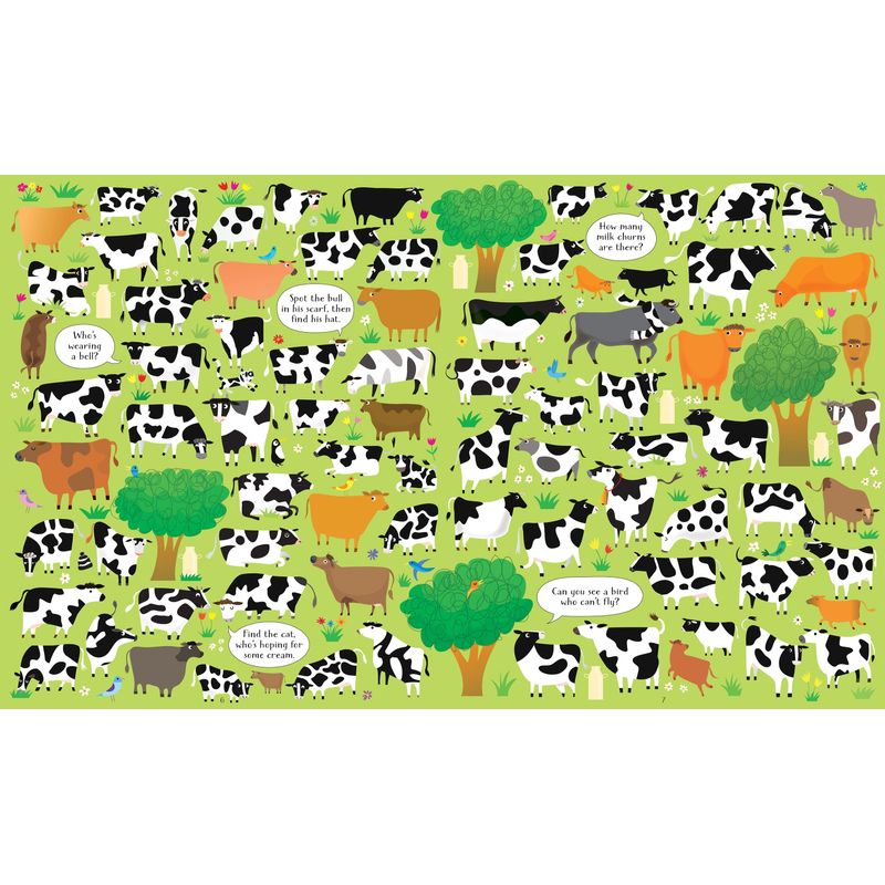 Jucarii, Copii si Bebe - Jucarii si jocuri - Jocuri si puzzle - Puzzle - Set Puzzle si Carte - On the Farm Usborne Books - Infinity.ro