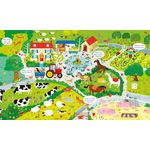 Jucarii, Copii si Bebe - Jucarii si jocuri - Jocuri si puzzle - Puzzle - Set Puzzle si Carte - On the Farm Usborne Books - Infinity.ro
