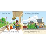 Jucarii, Copii si Bebe - Jucarii si jocuri - Jocuri si puzzle - Puzzle - Set 3 Puzzle + Carte - Poppy and Sam's Book and 3 Jigsaws: Trains Usborne - Infinity.ro