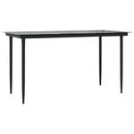 Casa si Gradina - Gradina si terasa - Mobilier exterior - Seturi mobila gradina - Set mobilier de gradina cu perne, 5 piese, negru, poliratan - Infinity.ro
