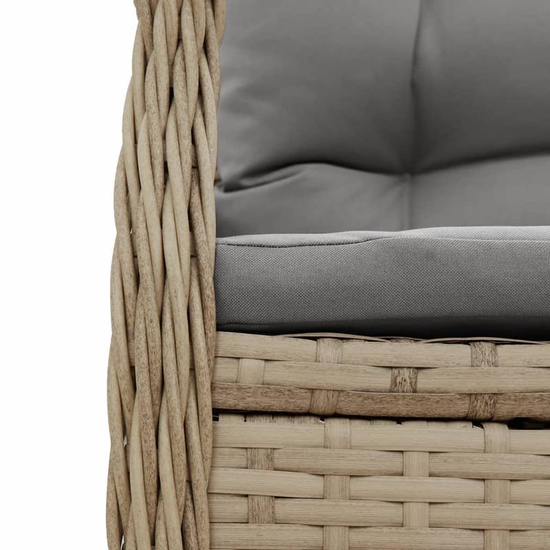 Casa si Gradina - Gradina si terasa - Mobilier exterior - Seturi mobila gradina - Set mobilier de gradina cu perne, 5 piese, bej, poliratan - Infinity.ro