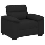 Casa si Gradina - Mobilier - Canapele si coltare - Canapele - Canapea Scaun Negru 60 cm Tesatura - Infinity.ro