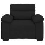 Casa si Gradina - Mobilier - Canapele si coltare - Canapele - Canapea Scaun Negru 60 cm Tesatura - Infinity.ro
