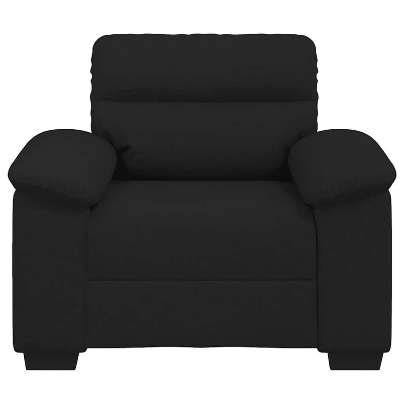 Casa si Gradina - Mobilier - Canapele si coltare - Canapele - Canapea Scaun Negru 60 cm Tesatura - Infinity.ro