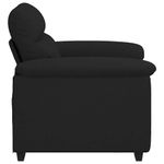 Casa si Gradina - Mobilier - Canapele si coltare - Canapele - Canapea Scaun Negru 60 cm Tesatura - Infinity.ro