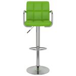 Casa si Gradina - Mobilier - Scaune si fotolii - Scaune - Scaune de bar, 2 buc., verde, piele ecologica - Infinity.ro