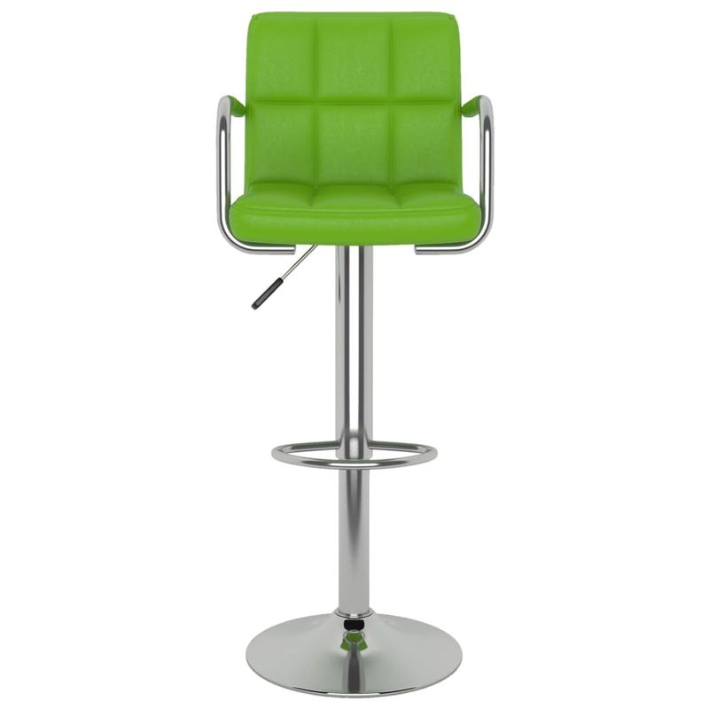 Casa si Gradina - Mobilier - Scaune si fotolii - Scaune - Scaune de bar, 2 buc., verde, piele ecologica - Infinity.ro
