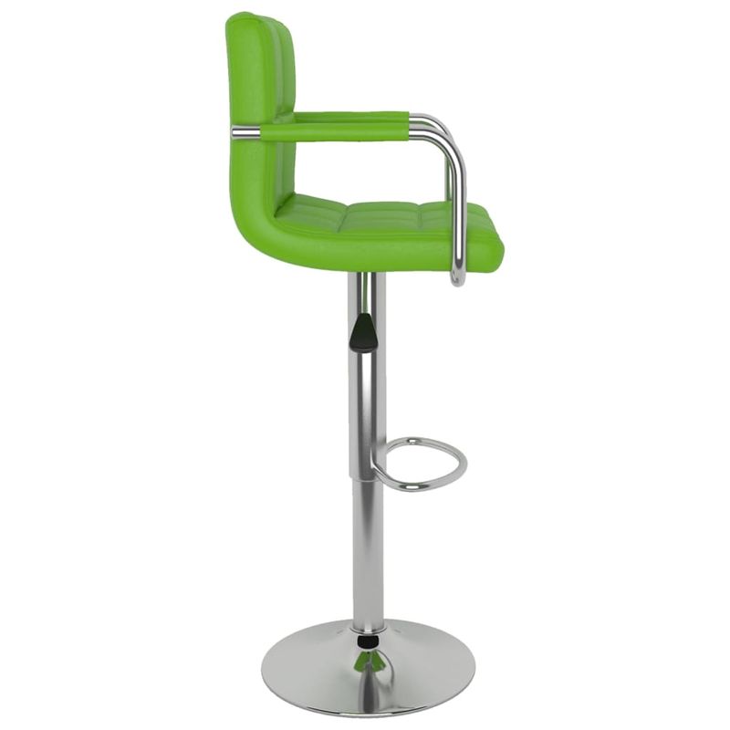 Casa si Gradina - Mobilier - Scaune si fotolii - Scaune - Scaune de bar, 2 buc., verde, piele ecologica - Infinity.ro