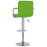 Casa si Gradina - Mobilier - Scaune si fotolii - Scaune - Scaune de bar, 2 buc., verde, piele ecologica - Infinity.ro
