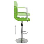 Casa si Gradina - Mobilier - Scaune si fotolii - Scaune - Scaune de bar, 2 buc., verde, piele ecologica - Infinity.ro