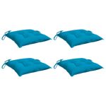 Casa si Gradina - Textile si covoare - Perne si pilote - Perne decorative - Perne de scaun 4 buc. albastru deschis 40x40x7 cm textil oxford - Infinity.ro