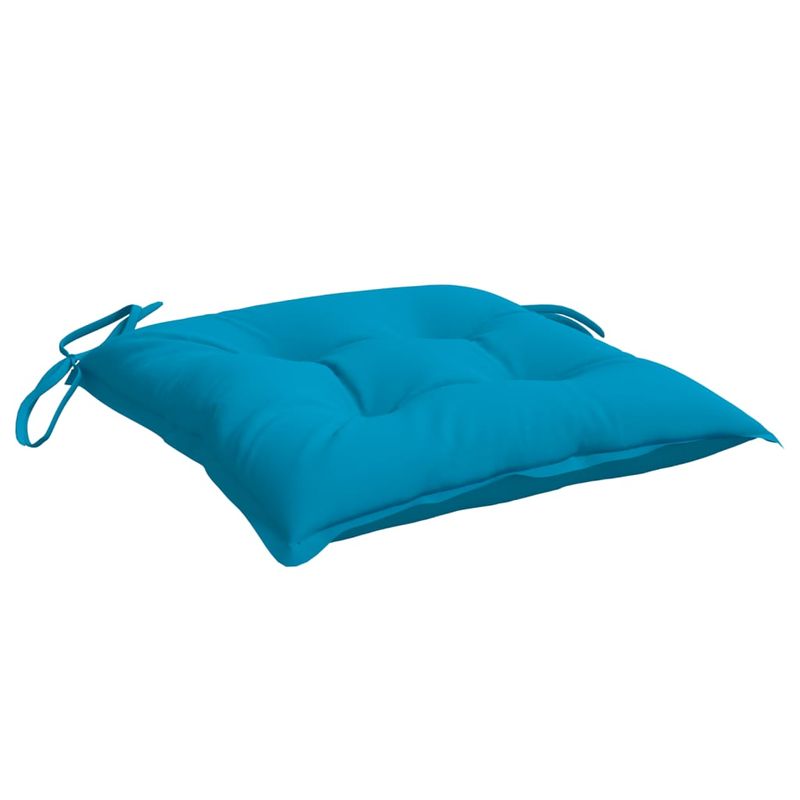 Casa si Gradina - Textile si covoare - Perne si pilote - Perne decorative - Perne de scaun 4 buc. albastru deschis 40x40x7 cm textil oxford - Infinity.ro