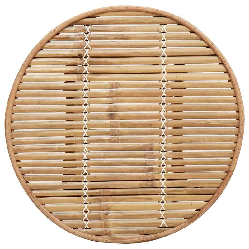 Casa si Gradina - Gradina si terasa - Mobilier exterior - Mese gradina - Masa de bar pentru exterior rotunda Ø55x100 cm din bambus - Infinity.ro