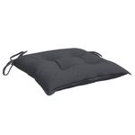Casa si Gradina - Textile si covoare - Perne si pilote - Perne decorative - Perne de scaun, 2 buc., antracit, 40x40x7 cm, textil oxford - Infinity.ro