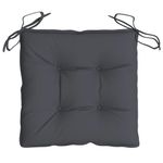 Casa si Gradina - Textile si covoare - Perne si pilote - Perne decorative - Perne de scaun, 2 buc., antracit, 40x40x7 cm, textil oxford - Infinity.ro