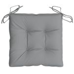 Casa si Gradina - Textile si covoare - Perne si pilote - Perne decorative - Perne de scaun, 2 buc., gri, 40x40x7 cm, textil oxford - Infinity.ro