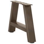 Casa si Gradina - Mobilier - Feronerie si accesorii mobila - Picioare masuta de cafea in forma A 2 buc 30x(30-31) cm otel - Infinity.ro