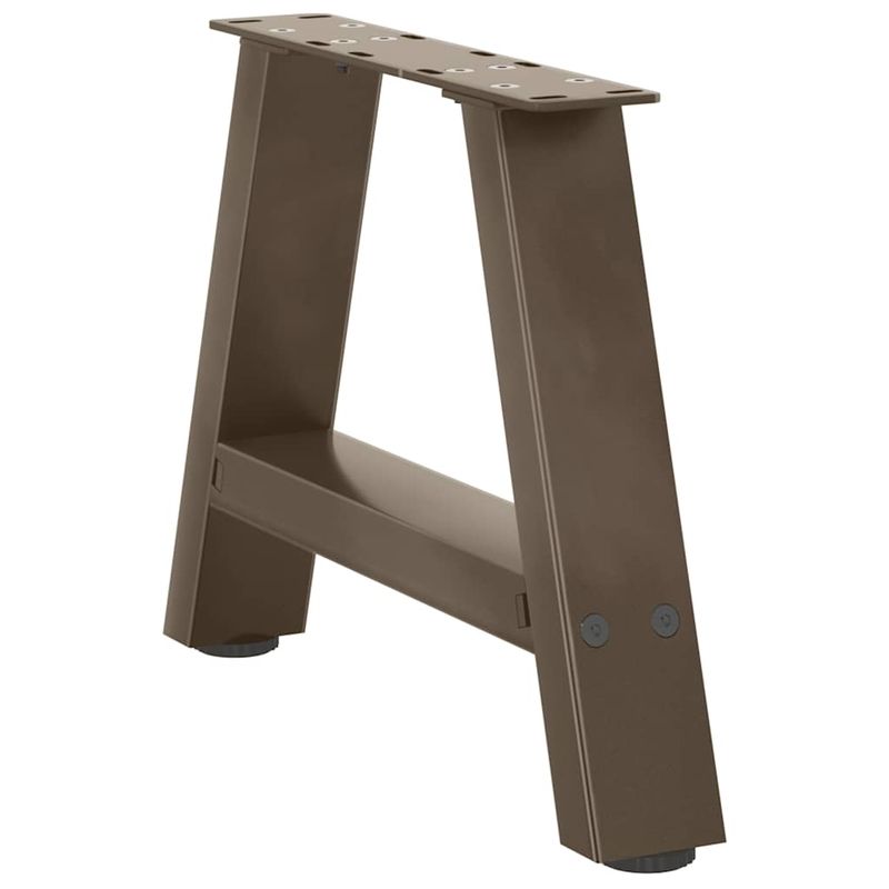 Casa si Gradina - Mobilier - Feronerie si accesorii mobila - Picioare masuta de cafea in forma A 2 buc 30x(30-31) cm otel - Infinity.ro
