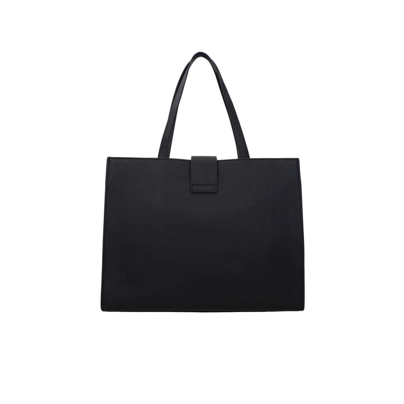 Fashion, accesorii si bijuterii - Femei - Accesorii femei - Genti si rucsacuri femei - Geanta dama shopper John Richmond Negru 37 x 29 x 12.5 cm - Infinity.ro