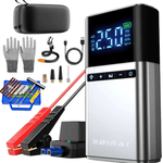 Auto si Moto - Reparatii si depanare - Redresoare - Starter Auto 12V BIRAI 4in1, 12000 mAh, 1500A, Jump Starter, Compresor, Baterie Externa, Lanterna, Kit Vulcanizare - Infinity.ro