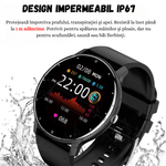 Laptop, Telefoane si Tablete - Wearables si gadgeturi - Wearables - Smartwatch-uri - Smartwatch BIRAI BR-Evolve, 1.28" Full Touch, Apeluri, Notificari, Sport, Ritm Cardiac, iOS/Android, Negru - Infinity.ro