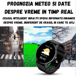 Laptop, Telefoane si Tablete - Wearables si gadgeturi - Wearables - Smartwatch-uri - Smartwatch BIRAI BR-Evolve, 1.28" Full Touch, Apeluri, Notificari, Sport, Ritm Cardiac, iOS/Android, Negru - Infinity.ro