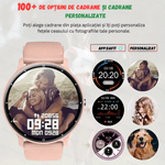 Laptop, Telefoane si Tablete - Wearables si gadgeturi - Wearables - Smartwatch-uri - Smartwatch BIRAI BR-Evolve, 1.28" Full Touch, Apeluri, Notificari, Sport, Ritm Cardiac, iOS/Android, Roz - Infinity.ro