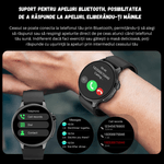 Laptop, Telefoane si Tablete - Wearables si gadgeturi - Wearables - Smartwatch-uri - Smartwatch BIRAI, 1.43" AMOLED Full Touch, Apeluri, Notificari, Sport, Ritm Cardiac, iOS/Android, Waterproof, Negru - Infinity.ro