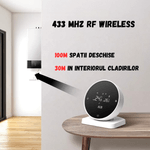 Casa si Gradina - Termice - Centrale termice si accesorii - Accesorii incalzire - Termostat Inteligent BIRAI®, WiFi, Tuya/Smart Life, Alexa/Google, Centrala, Receiver, Control Vocal, Programabil, Alb - Infinity.ro