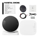 Casa si Gradina - Termice - Centrale termice si accesorii - Accesorii incalzire - Termostat Inteligent BIRAI®, WiFi, Tuya/Smart Life, Alexa/Google, Centrala, Receiver, Control Vocal, Programabil, Alb - Infinity.ro
